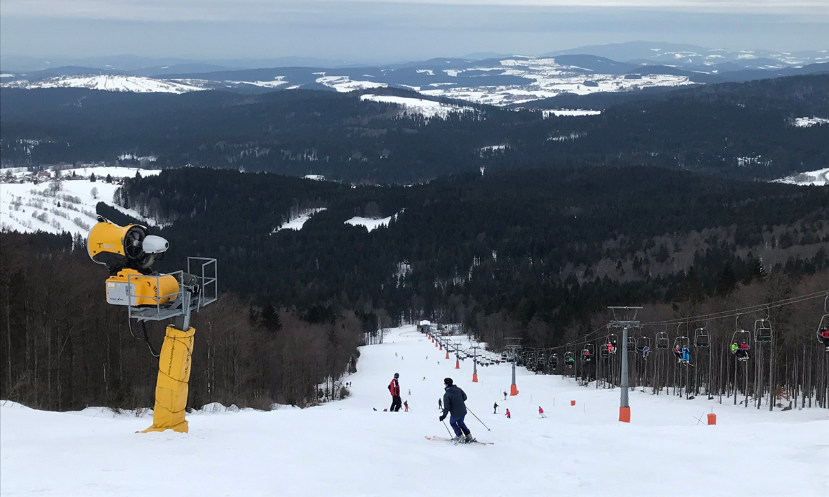 Skizentrum Mitterdorf Abfahrt