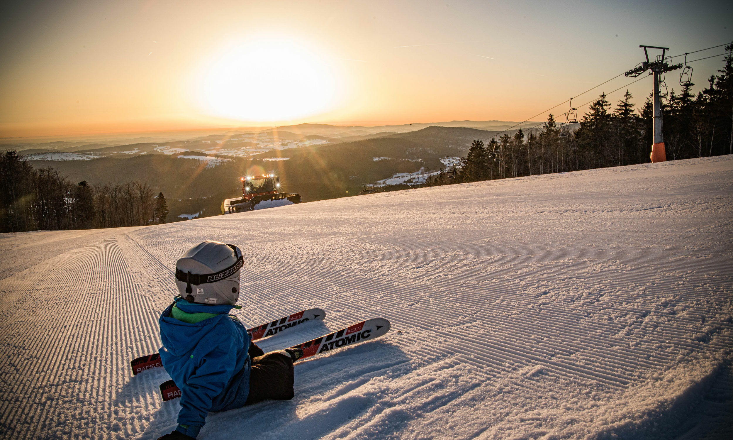 Skizentrum Mitterdorf Abfahrt