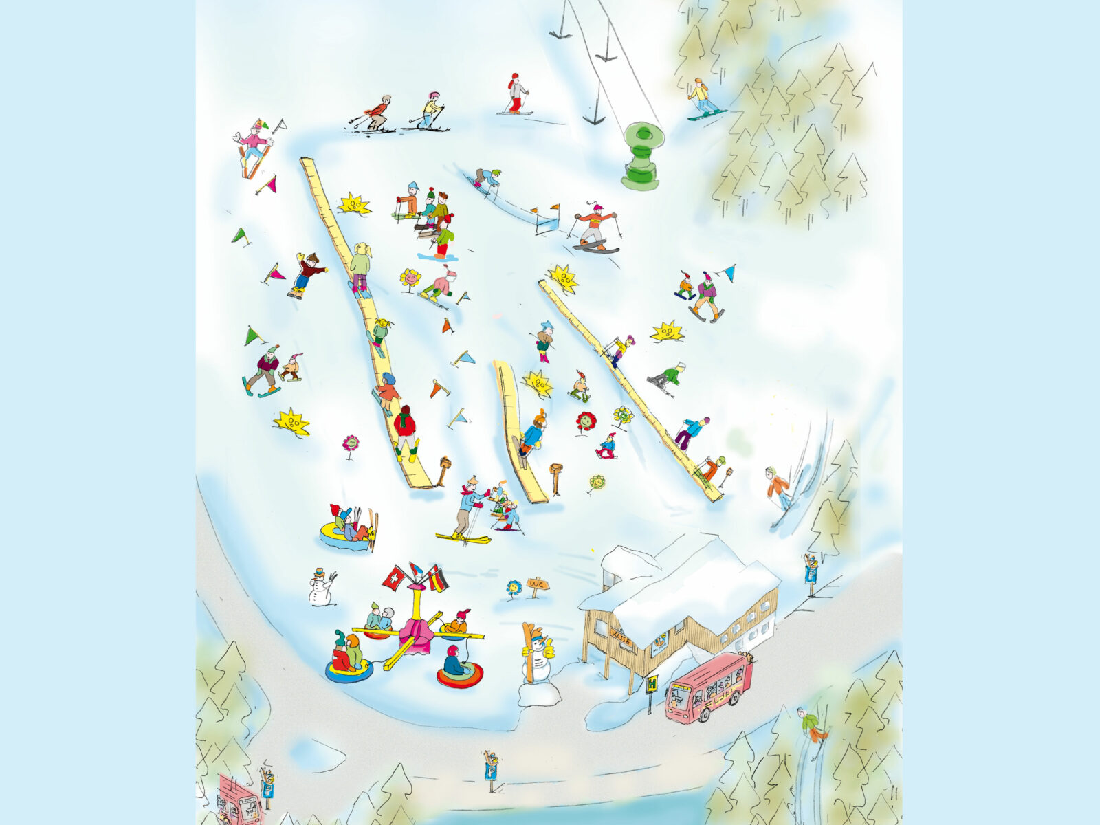 Skizentrum Mitterdorf JUNIOR-SKI-ZIRKUS